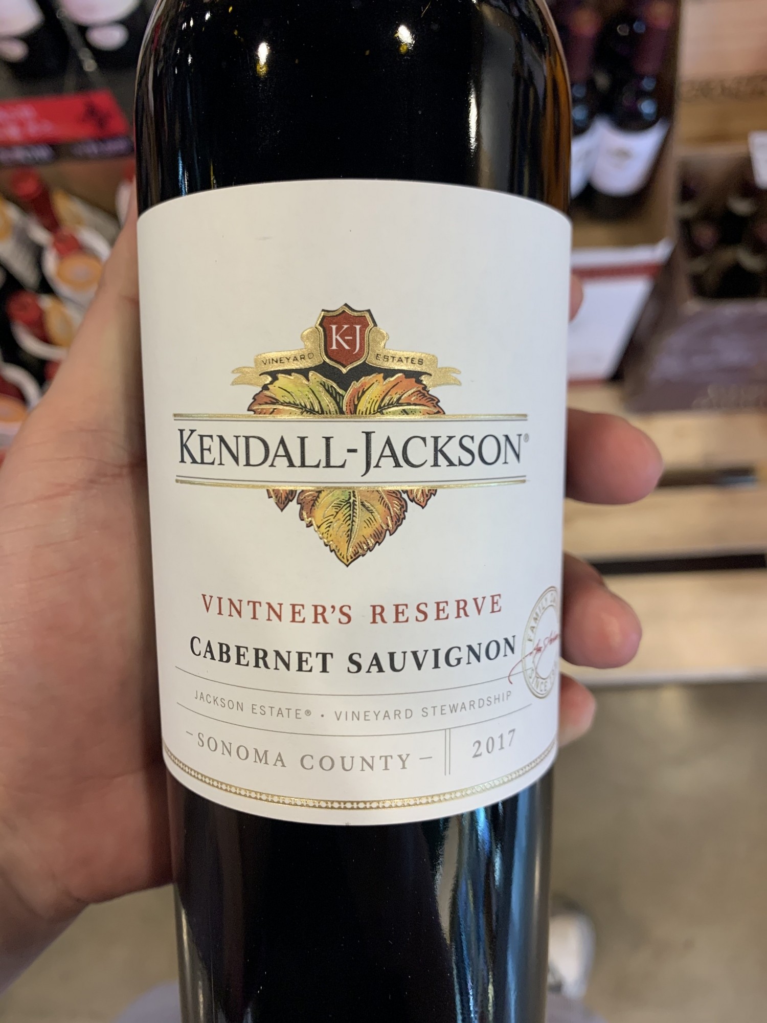 캔달잭슨 빈트너스 리저브 까베르네쇼비뇽 2018 Kendall Jackson Vintner's Reserve Cabernet Sauvignon