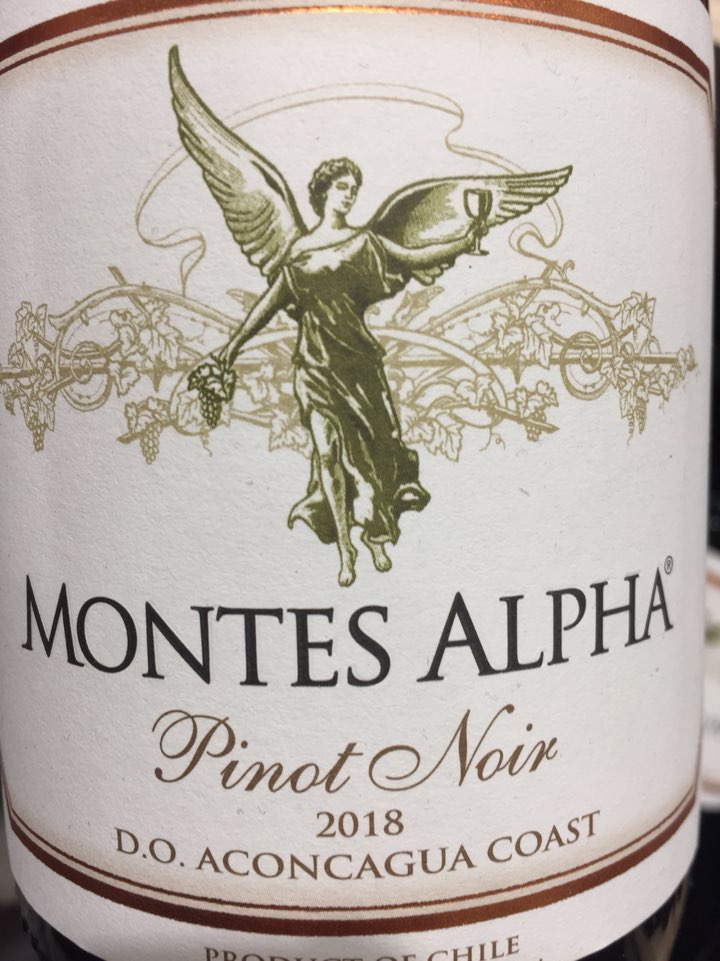몬테스 알파 피노누아 2018 Montes Alpha Pinot Noir