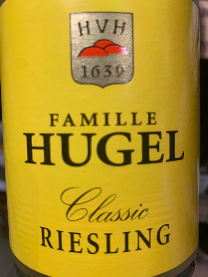 파미유 위겔 리슬링 2018 Famille Hugel, Reisling